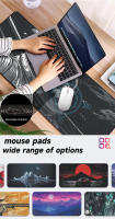 Alfombrilla para teclado de escritorio con paisaje extranjero, alfombrilla para ratón antideslizante gruesa Extra grande para estudio de oficina y juegos, gran oferta - details 1