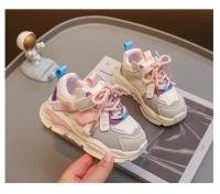 Zapatillas deportivas para niña, zapatos informales para correr, tenis de malla de aire versátiles a la moda para estudiantes, resistentes al desgaste, 2024 - details 8
