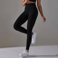 Mujeres sin costuras, leggings deportivos de cintura alta para entrenamiento, correr, fitness, gimnasio, fruncido en el trasero, ropa deportiva - details 10