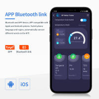Probador de suelo inteligente 4 en 1, Detector de temperatura EC TDS CF, alta precisión, Control por aplicación Bluetooth, medidor de conductividad para jardinería y agricultura - details 2
