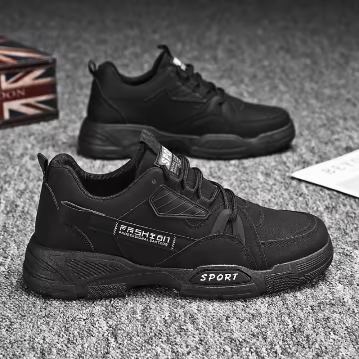2025 primavera nuevos zapatos casuales de los hombres zapatos de herramientas deportivas botas cortas de los hombres zapatos de protección laboral al aire libre botas Martin de los hombres zapatos casuales. - 1