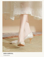 Tacones Altos para Mujer 2025 Estilo Chino Nacional Suave y Versátil Zapatos Individuales de Cheongsam Belleza - details 9
