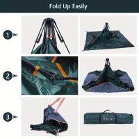 Tienda de campaña para 3-4 personas, con protección UV, con bolsa de transporte, pequeña, compacta y ligera - details 2