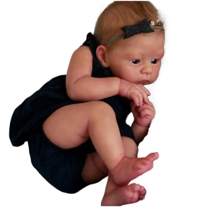 Muñeca De Bebé Reborn Realista De 50 CM Con Piel Pintada En 3D - 1