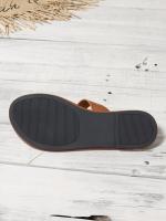 Zapatillas planas de moda casual para primavera-verano 2025 Uso hogareño y al aire libre sin cordones Combinables con todo Vacaciones en la playa - details 16