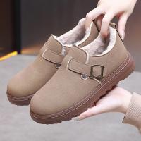 Zapatos cálidos de invierno para mujer, zapatos planos a la moda para actividades al aire libre, zapatos para la nieve para mujer - details 4
