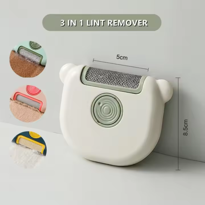 Máquina Pulidora de Pellets Portátil para Remover Lint Rodillos y Cepillos de Pelo de Oveja para Ropa y Alfombra de Mascota Adecuado para Suéter y Abrigo de Piel - 1