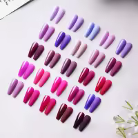 ROSALIND-Juego de esmaltes en Gel para uñas, Set de 4/5/6 piezas, semipermanentes, Serie de invierno, barnices híbridos, todo para manicura - details 7