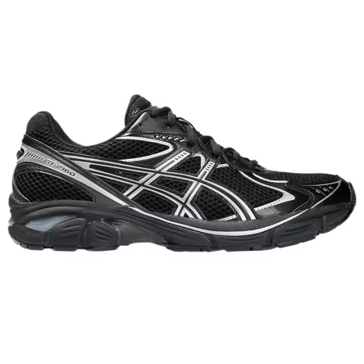 Leten GT-2160 ZAPATOS DE ESTILO DEPORTIVO UNISEX EN NEGRO/PLATA PURA - 1