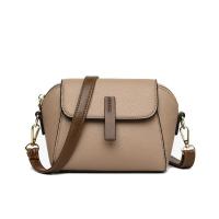 Bolso De Hombro Casual En Cuero PU Para Mujer Color Sólido Bolso Cruzado Con Cierre De Hebilla Y Cremallera - details 9