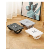 Reposapiés de swing debajo de la mesa durante el trabajo reposapiés ergonómico cómodo con reposapiés de masaje de pies para la o - details 5