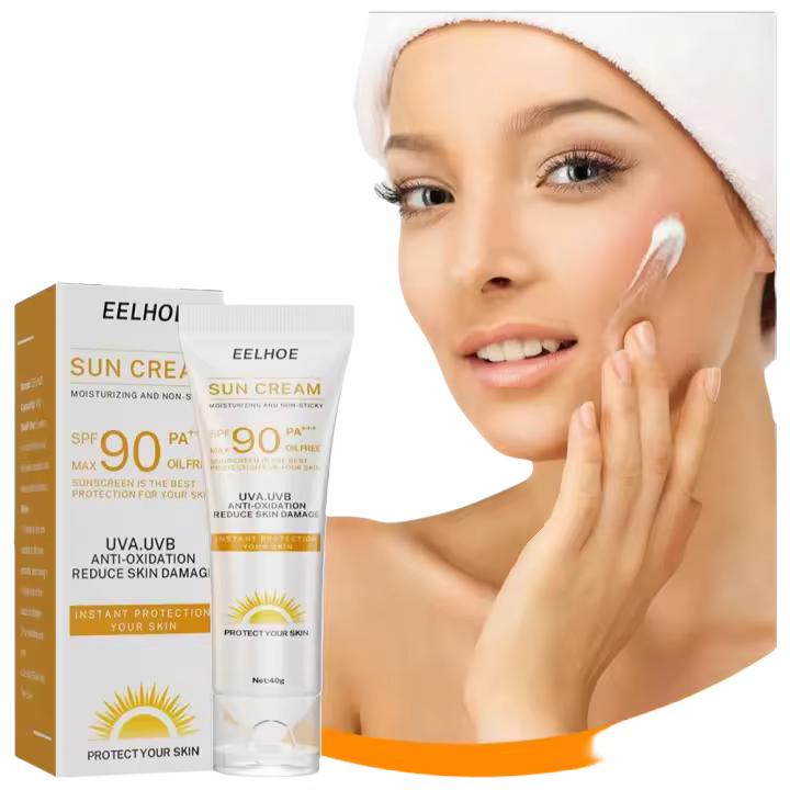 Protector solar para el cuerpo Facial, loción de aislamiento Anti UV, blanqueamiento, antienvejecimiento, control de aceite, cuidado de la piel, hidratante, 40g, refrescante, Y2C9 - 1