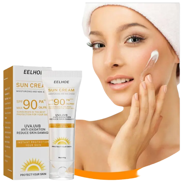 Protector solar para el cuerpo Facial, loción de aislamiento Anti UV, blanqueamiento, antienvejecimiento, control de aceite, cuidado de la piel, hidratante, 40g, refrescante, Y2C9 - 1