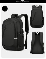Mochila impermeable antirrobo para hombre, bolsa trasera ligera para libros, elegante, 15,6" - details 22