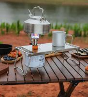 Estufa de Gas Desmontable y Plegable para Acampar al Aire Libre Parrilla Multifuncional de Mesa de Acero Portátil para Barbacoa y Cocina de Picnic - details 1