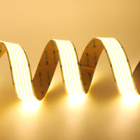 Tira de luces LED COB regulables lineales, cinta Flexible de 30MM, 24V, 1600LED/M, para decoración de habitación, 3000K, 4000K, 6000K, 1M, 3M, 5M - details 9