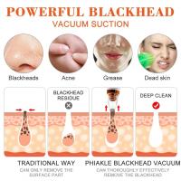 Extractor de Puntos Negros, Extractor Eléctrico de Puntos Negros al Vacío, Herramienta de Limpieza, Instrumento de Belleza con 6 Sondas para la Eliminación de Puntos Negros, Limpiador Facial de Succión al Vacío - details 6