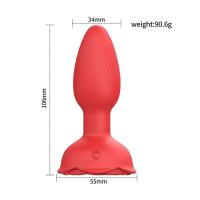 Vibrador anal con control remoto SEX de empaque privado, 9 modos de vibración, masajeador de próstata - details 12