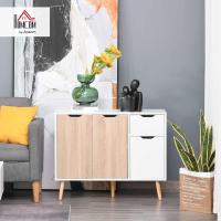 Moderno Aparcador para Sala de Estar con 3 Puertas y Cajón Mueble Auxiliar para Cocina Dormitorio - details 10