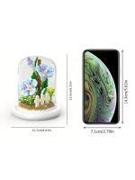 Eternal Flower Series Sunflower Rose Micro Particle Building Blocks Toy Children's Birthday Gift Desktop Ornament - details 16
