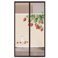 Puerta mosquitera magnética con malla magnética resistente, adecuada para puertas de entrada de apartamentos, etc., a prueba de mosquitos, apta para mascotas y niños. - details 0