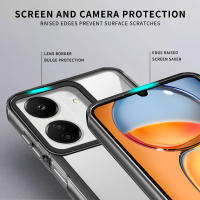 Funda de TPU y Acrílico Transparente Para Xiaomi Redmi 13C - details 12