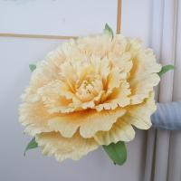 Nuevo 50cm PE peonía Artificial seda flores falsas al aire libre simulación gigante flor de peonía decoración de pared de fondo - details 8