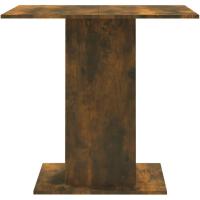 Mesa de Comedor Consola Cocina Bistró Restaurante Salón Sala de Estar Jardín Terraza Hogar Madera Contrachapada Gris Sonoma - details 12