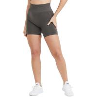 Pantalones cortos ajustados sin costuras para mujer, Shorts de Yoga para entrenamiento, trajes suaves de cintura alta, ropa deportiva para Fitness, novedad - details 17