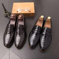 2021 mocasines italianos casual hombres zapatos y calzado de cuero formal clásico para hombres - details 9