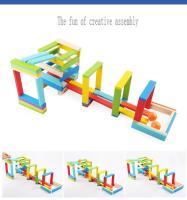 Juego de bloques de construcción de madera para niños, juguete de ladrillos coloridos para construir, para impresión de bloques - details 3