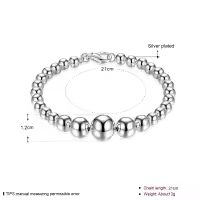 -pulsera de para mujer, cuentas de Buda, tamaño degradado, joyería de compromiso, regalo de boda - details 0