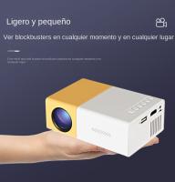 Mini Proyector Portátil con Móviles Home HD con memoria USB y SD, cine en casa, mejora su experiencia de películas, TV y juego - details 2