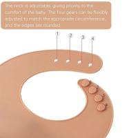 Baberos de silicona fáciles de limpiar, productos para bebés impermeables - details 2