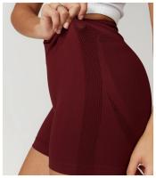 Pantalones cortos de Yoga sin costuras para mujer, ropa deportiva para Fitness, levantamiento de glúteos, gimnasio, correr - details 16
