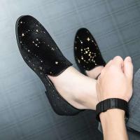 Idea de nuevo producto 2024, vestido de cuero genuino de estilo italiano para hombre, zapatos casuales populares para fiesta de boda y espectáculo - details 3