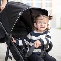 cómoda agil para niños grandes desde nacimiento hasta 25 kg posición de tumbado paseos naturaleza