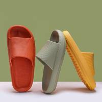 Zapatos de baño cómodos de EVA multicolor para hombre y zapatillas de casa expuestas con tobogán para mujer - details 7