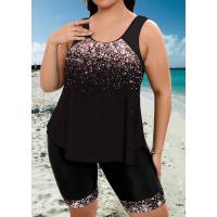 Tankini de Cinco Pantalones para Mujer Traje de Baño Sexy Tallas Grandes Disponibles Moda de Playa - details 18