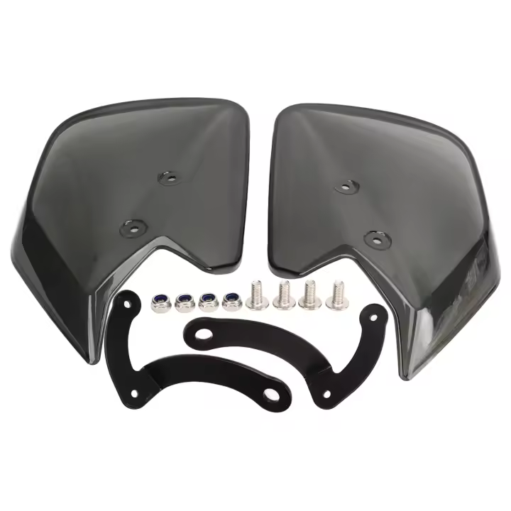 1 par de protectores de manos para motocicleta, guardamanos ahumados para NMAX 125/150/155 XMAX 250 300 400 - 1