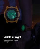 NORTH EDGE MARS reloj deportivo de moda para hombres 50m resistente al agua - details 7