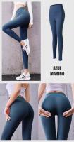 Pantalones de yoga de cintura alta para mujer, transpirables, elásticos, minutos que moldean y adelgazan - details 8