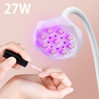 Secador LED de 27W Secado Rápido para Uñas Falsas Diseño de Lámpara de Curetto de Gel de Manicura 360° Doblable - details 2