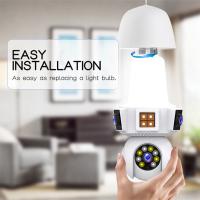 Cámaras de vigilancia wifi doméstico inalámbrico WIFI inteligente remoto  interior Lámpara alarma vigilancia - details 7