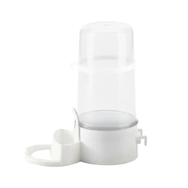 Dispensador Automático de Agua para Pájaros Recipiente de Alimentación para Mascotas con Cubo Colgante Botella de Agua y Comedor para Loros - 1