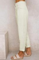 Pantalones elásticos coreanos cómodos originales de mujer Pana Lisa de pierna recta sueltos de Otoño Invierno - details 11