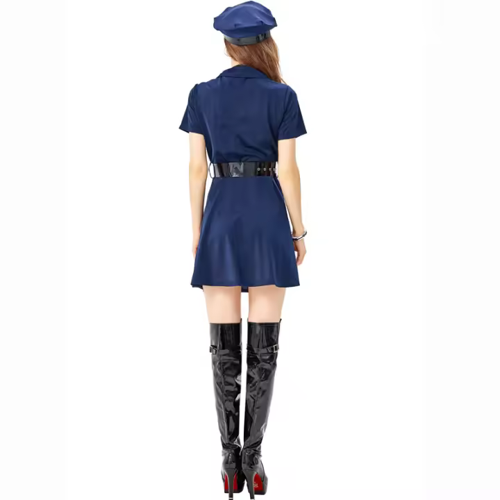 Sexo Policía Cosplay Policía Uniforme Profesional Vestirse - 1