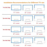 Tiras LED RGB Sincronizadas Con Música Para TV Y Decoración De Habitaciones 5V USB Tira De Luz Adhesiva Para Iluminación Trasera De TV Y Dormitorio - details 3