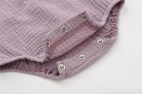Mono de lino y algodón para bebé recién nacido, pelele sin mangas, suave, agradable para la piel, cómodo y fino, Verano, 100% - details 12