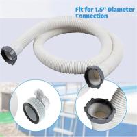 Mangueras para piscina sobre el suelo, 2 uds., 1,5 pulgadas, con 2 adaptadores de manguera tipo B, juego para adaptador de manguera, accesorios para manguera de bomba de filtro - details 3